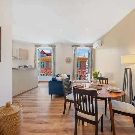 L'elegance Au Coeur De - Air Conditionning Apartman Nizza